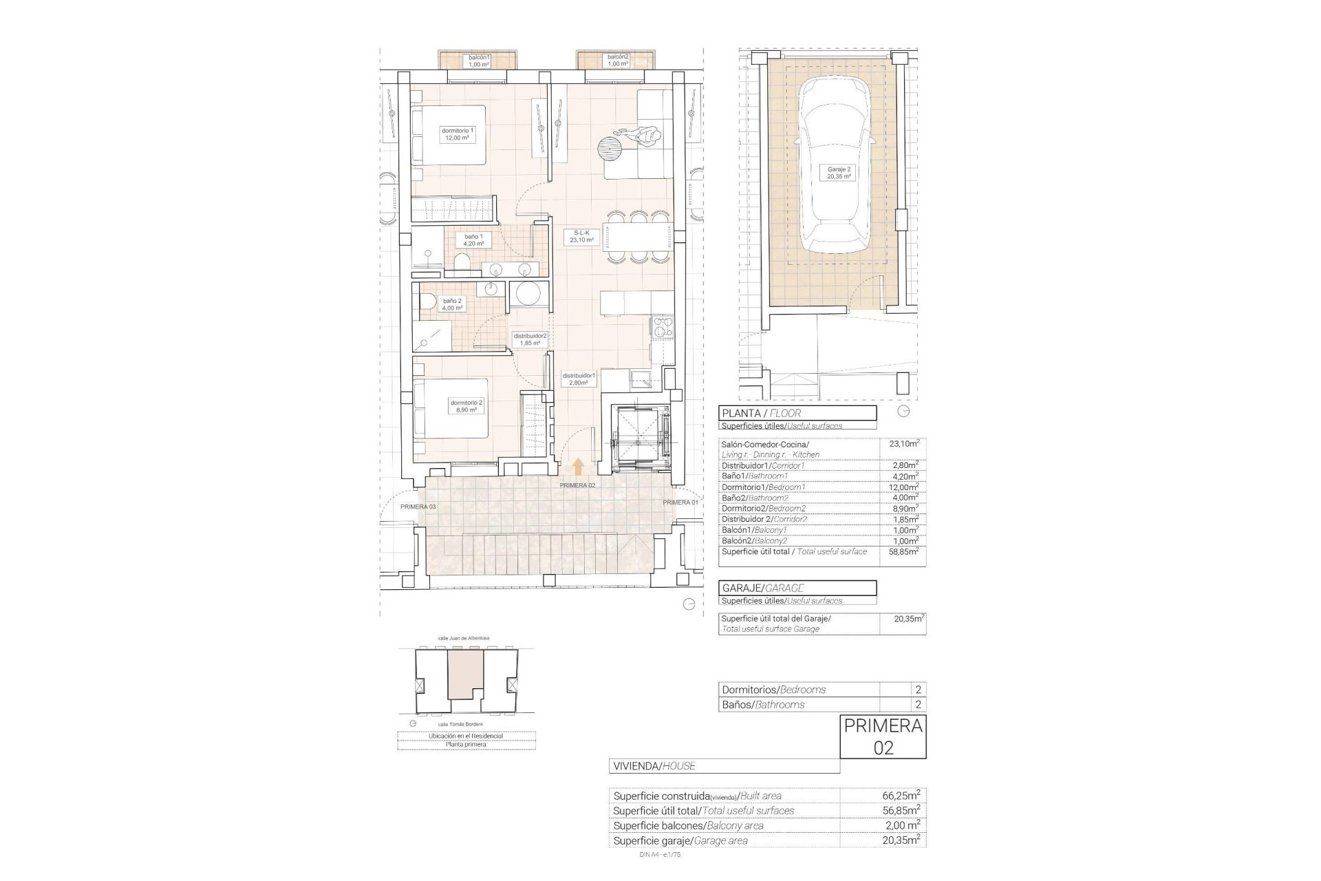 New Build - Apartment - Hondón de las Nieves - Pueblo