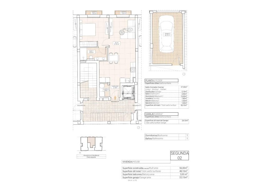 New Build - Apartment - Hondón de las Nieves - Pueblo