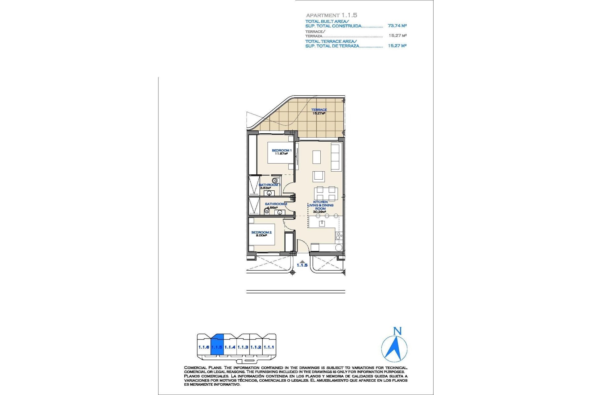 New Build - Apartment - Los Alcazares - Serena Golf