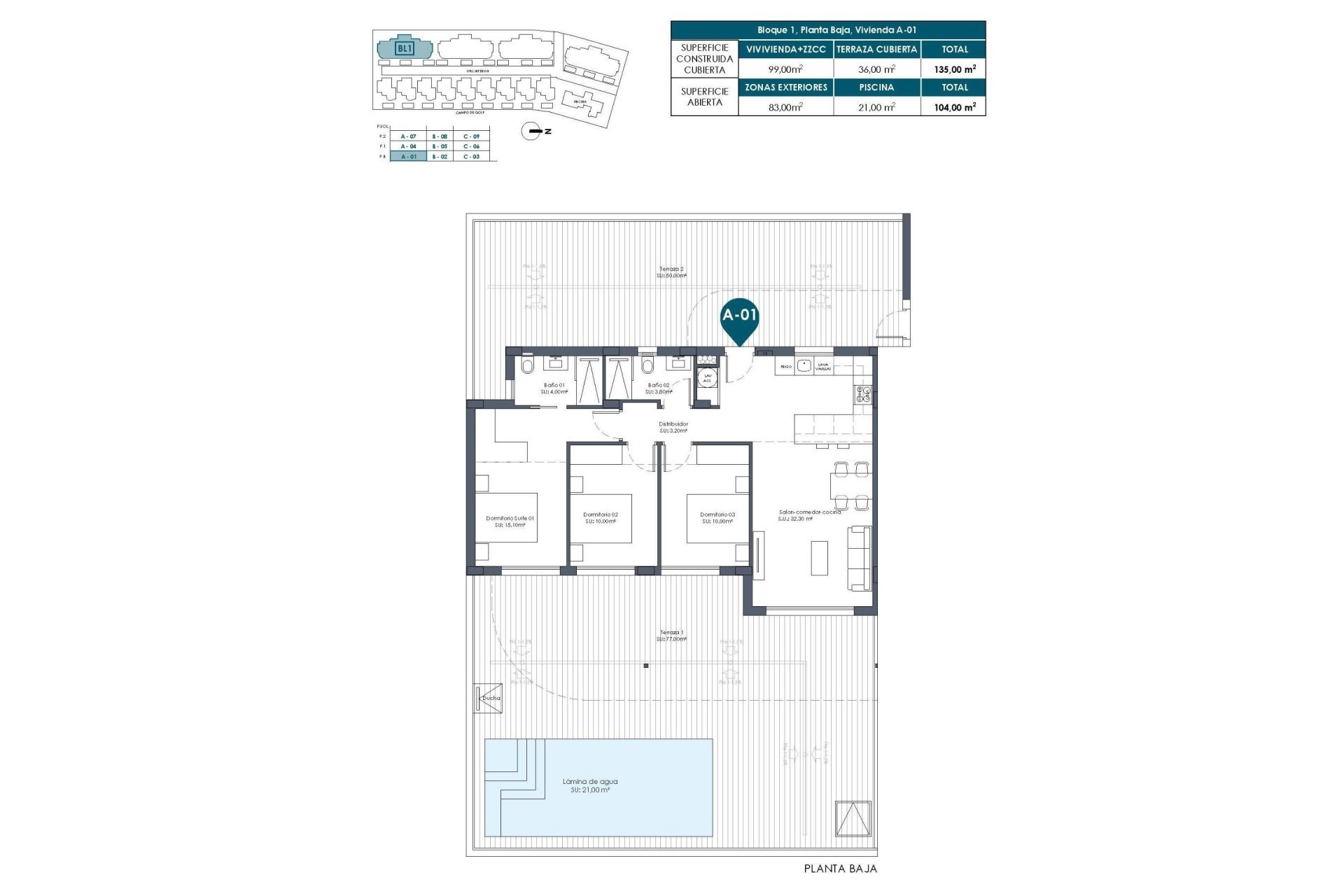 New Build - Apartment - Los Alcazares - Serena Golf