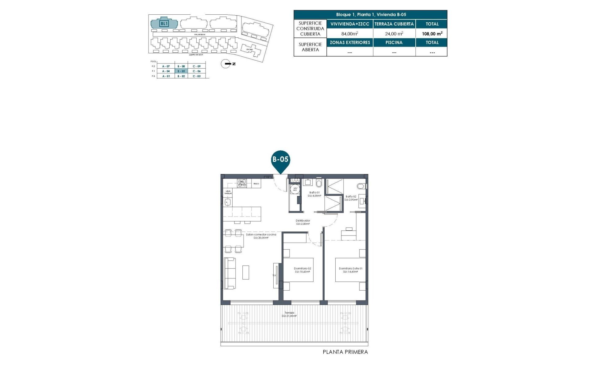 New Build - Apartment - Los Alcazares - Serena Golf