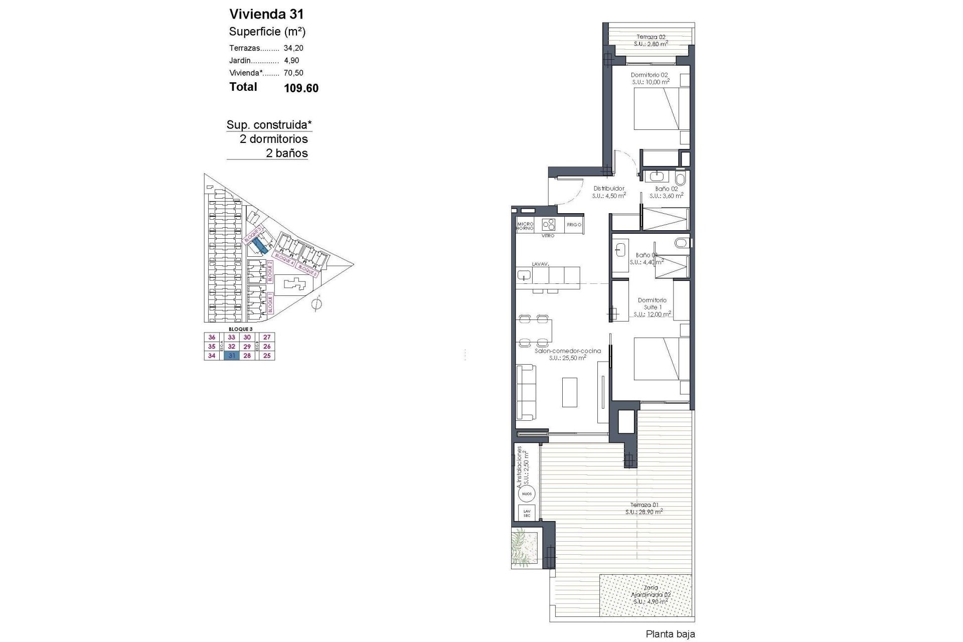 New Build - Apartment - Los Alcazares - Serena Golf
