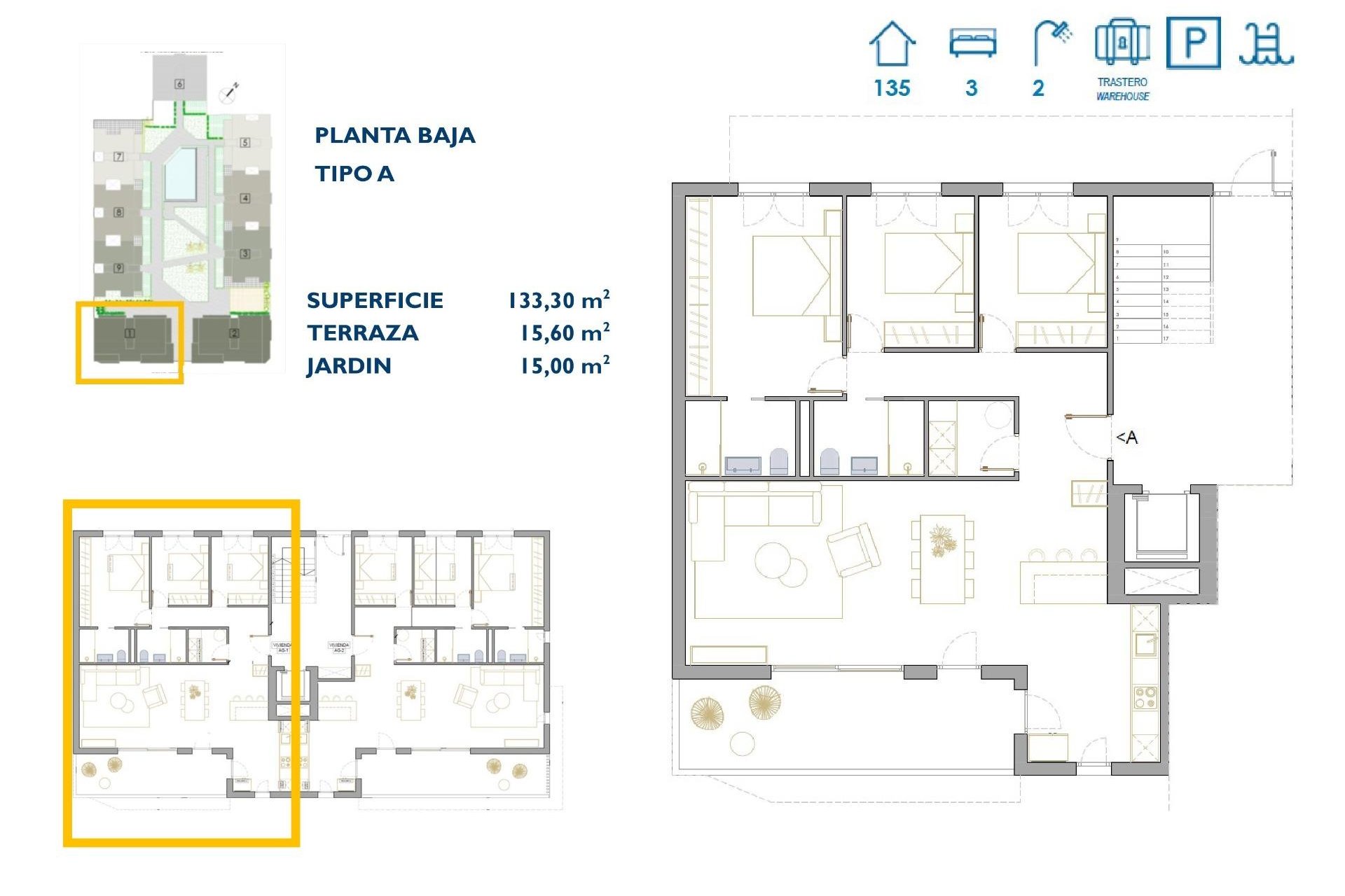 New Build - Apartment - San Pedro del Pinatar - Pueblo