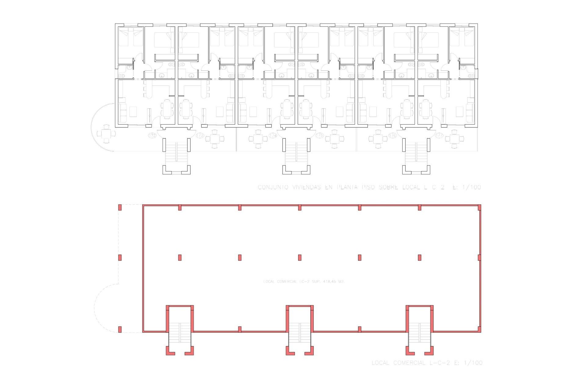 New Build - Bungalow - Fuente Álamo - La Pinilla