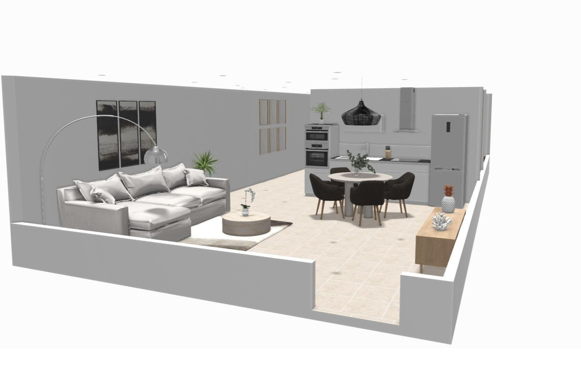 New Build - Bungalow - Hondón de las Nieves - La Canalosa