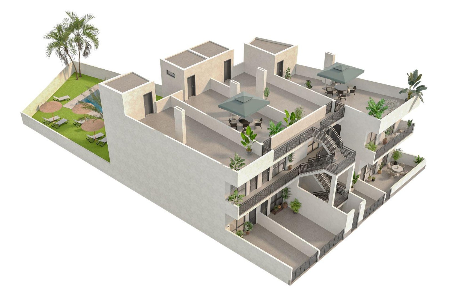 New Build - Bungalow - Hondón de las Nieves - La Canalosa