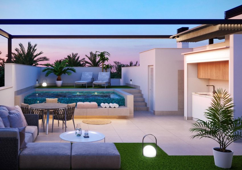New Build - Bungalow - Pilar de la Horadada - parques de Andromeda