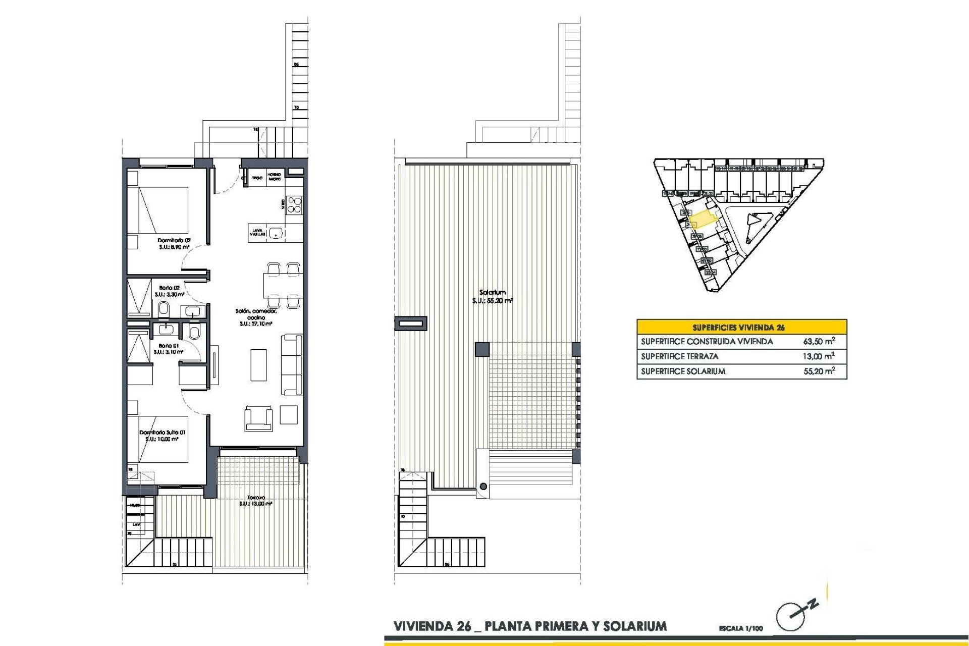 New Build - Bungalow - San Fulgencio - Pueblo