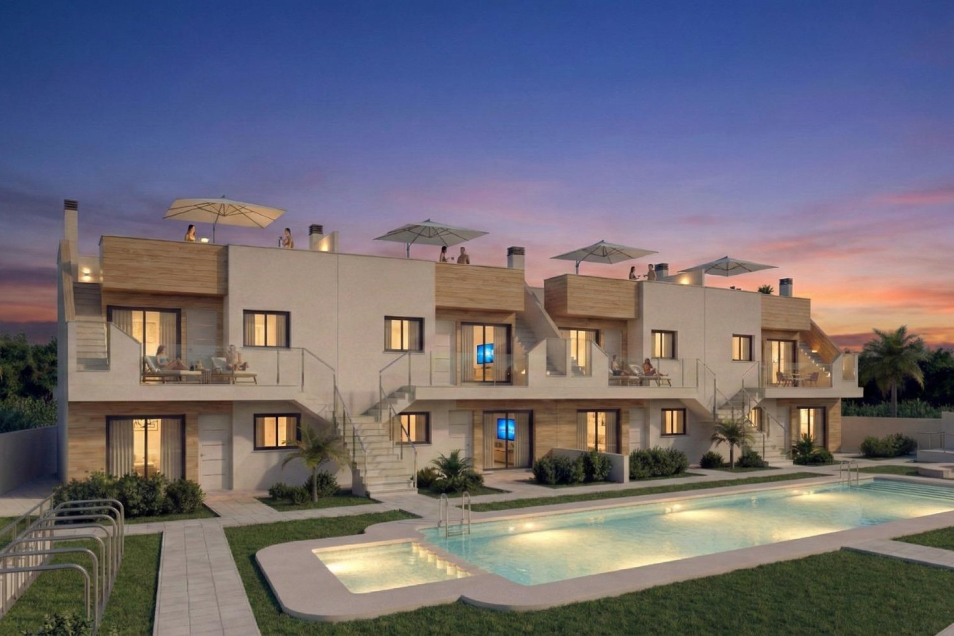 New Build - Bungalow - San Javier - pueblo