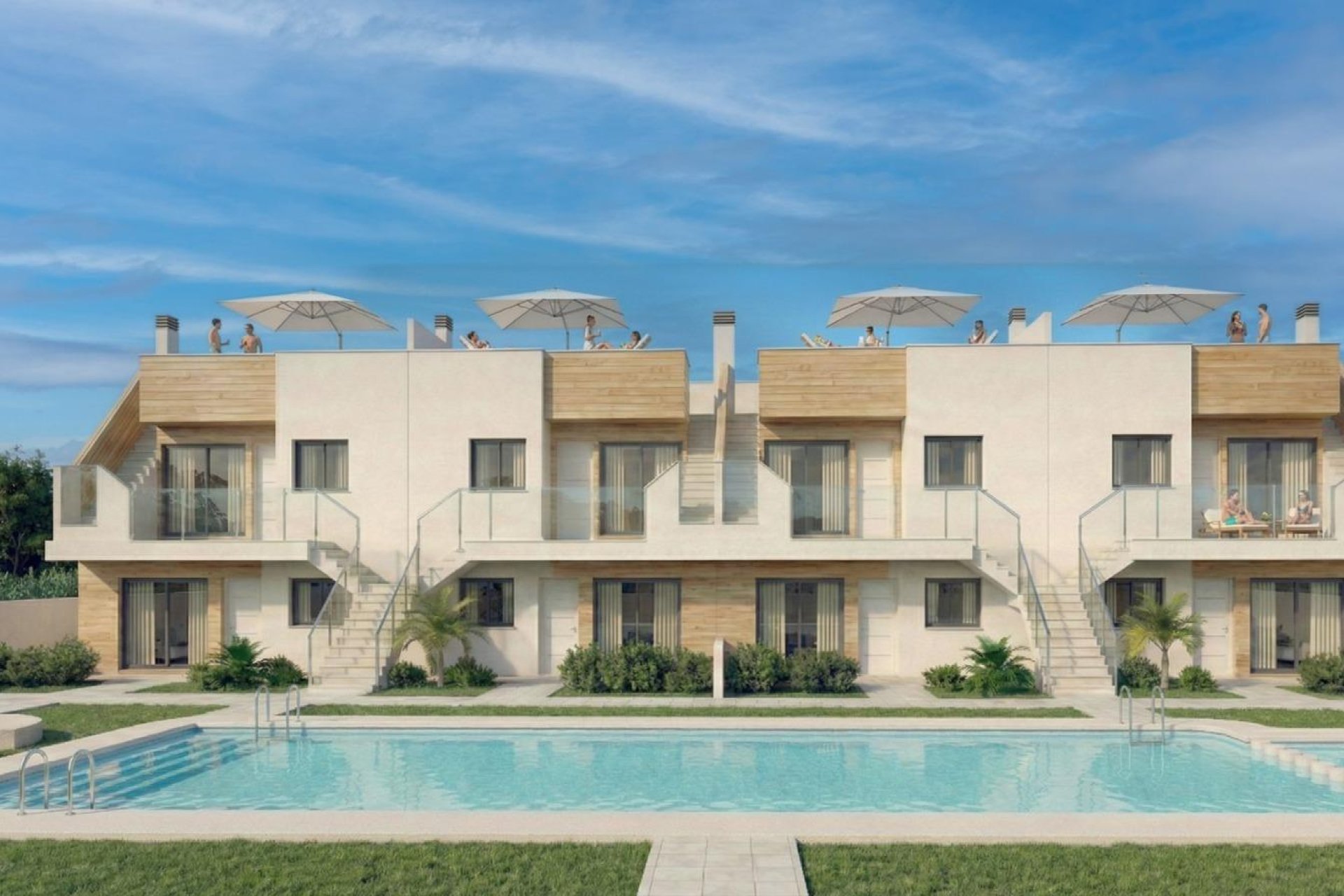 New Build - Bungalow - San Javier - pueblo