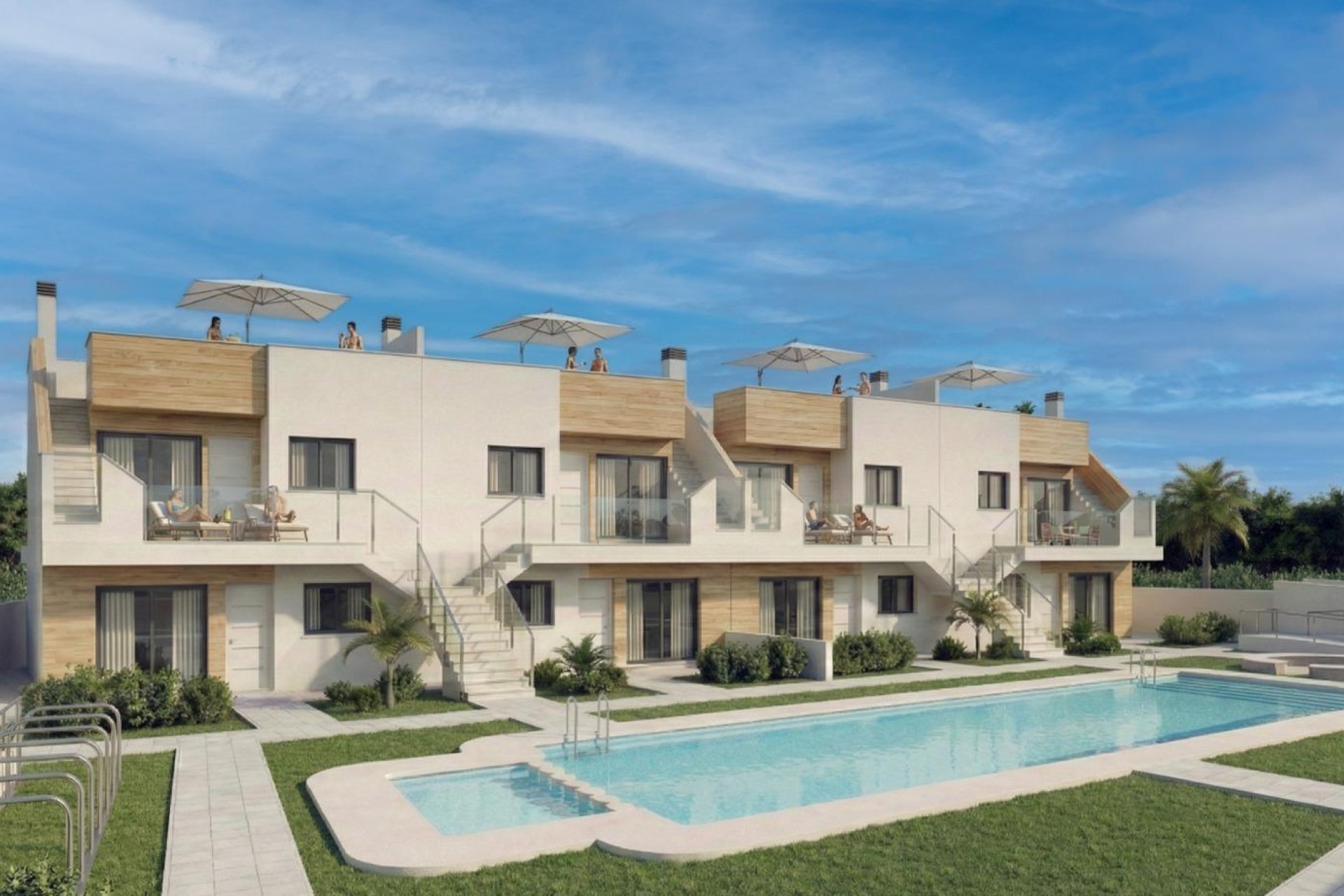 New Build - Bungalow - San Javier - pueblo
