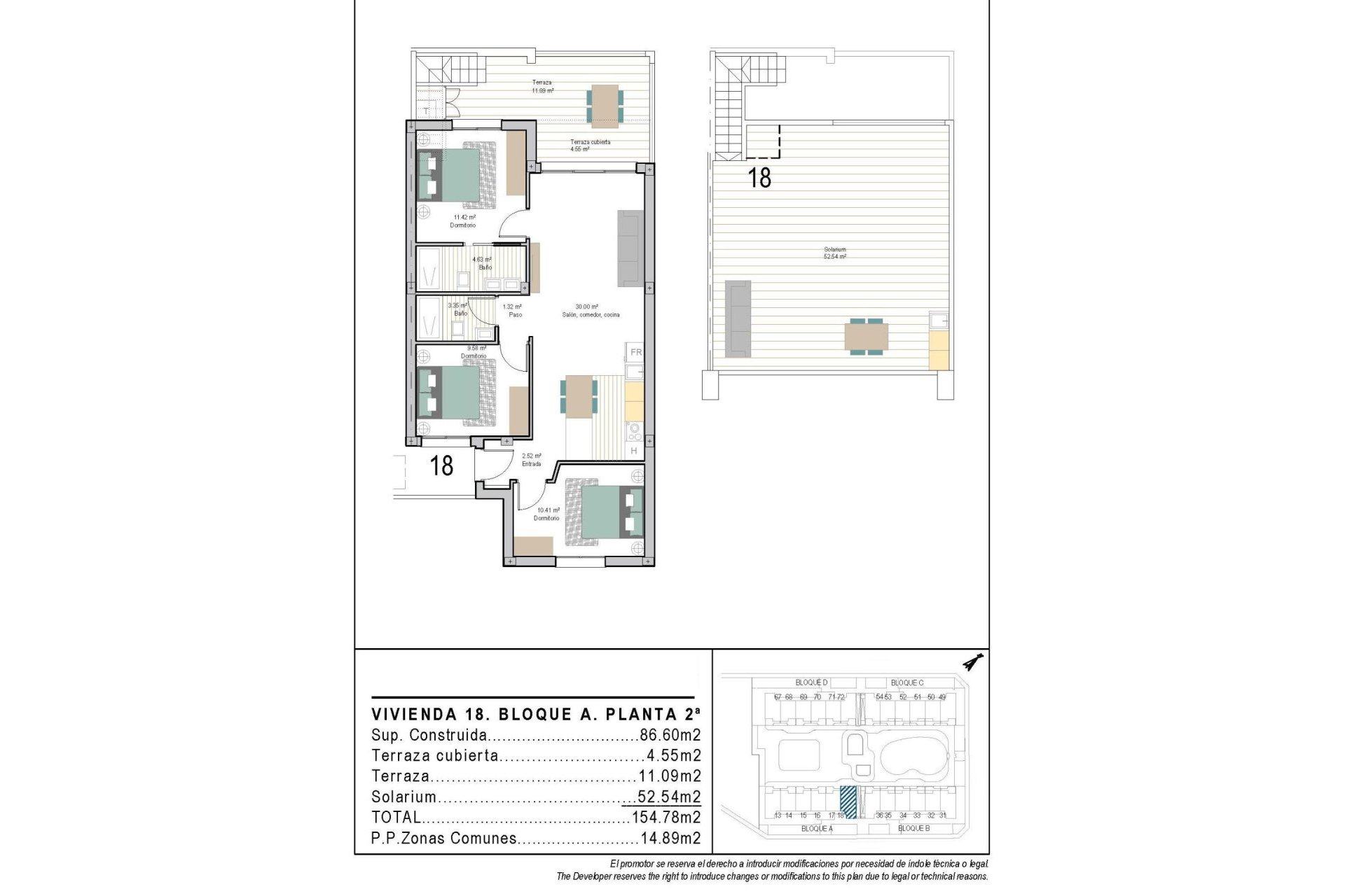 New Build - Penthouse - Torre Pacheco - San Cayetano