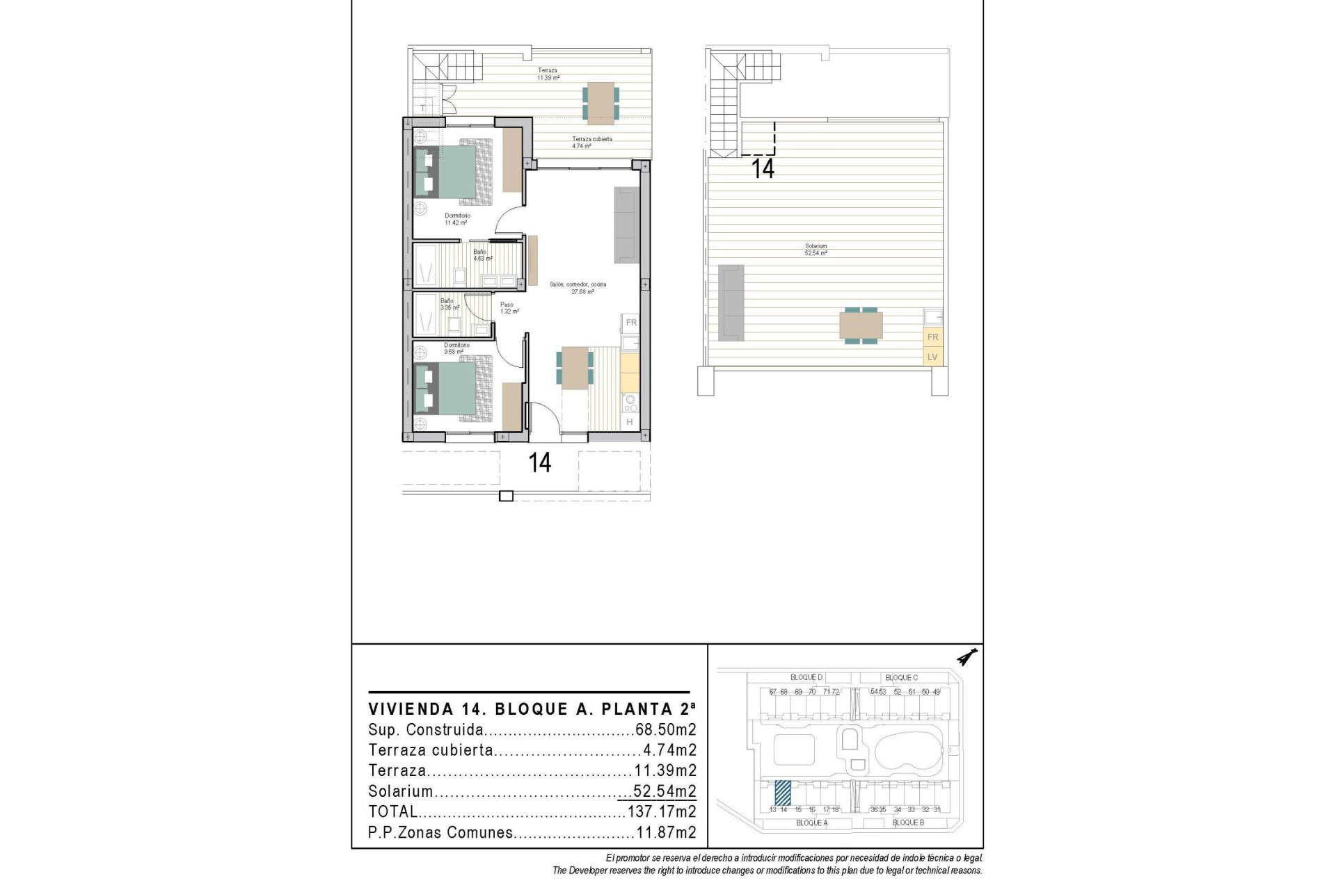 New Build - Penthouse - Torre Pacheco - San Cayetano