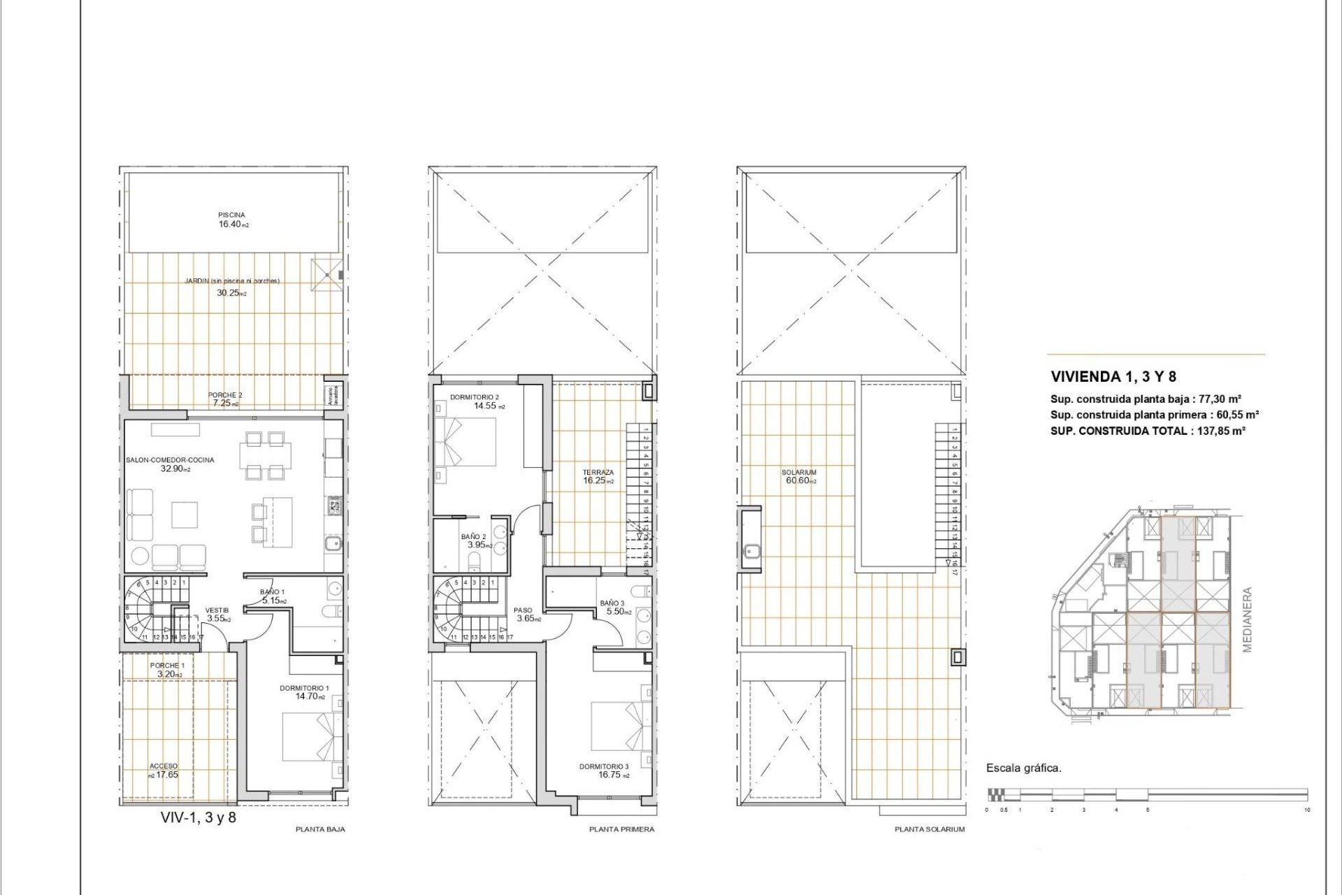 New Build - Town House - San Javier - pueblo