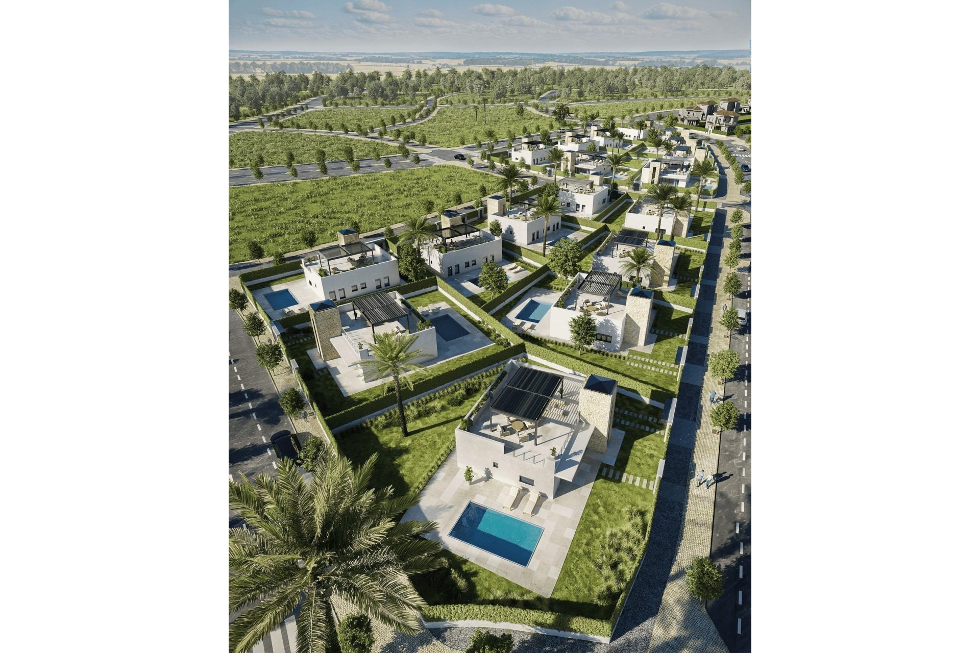 New Build - Villa - Lorca - Jardines de Almenara