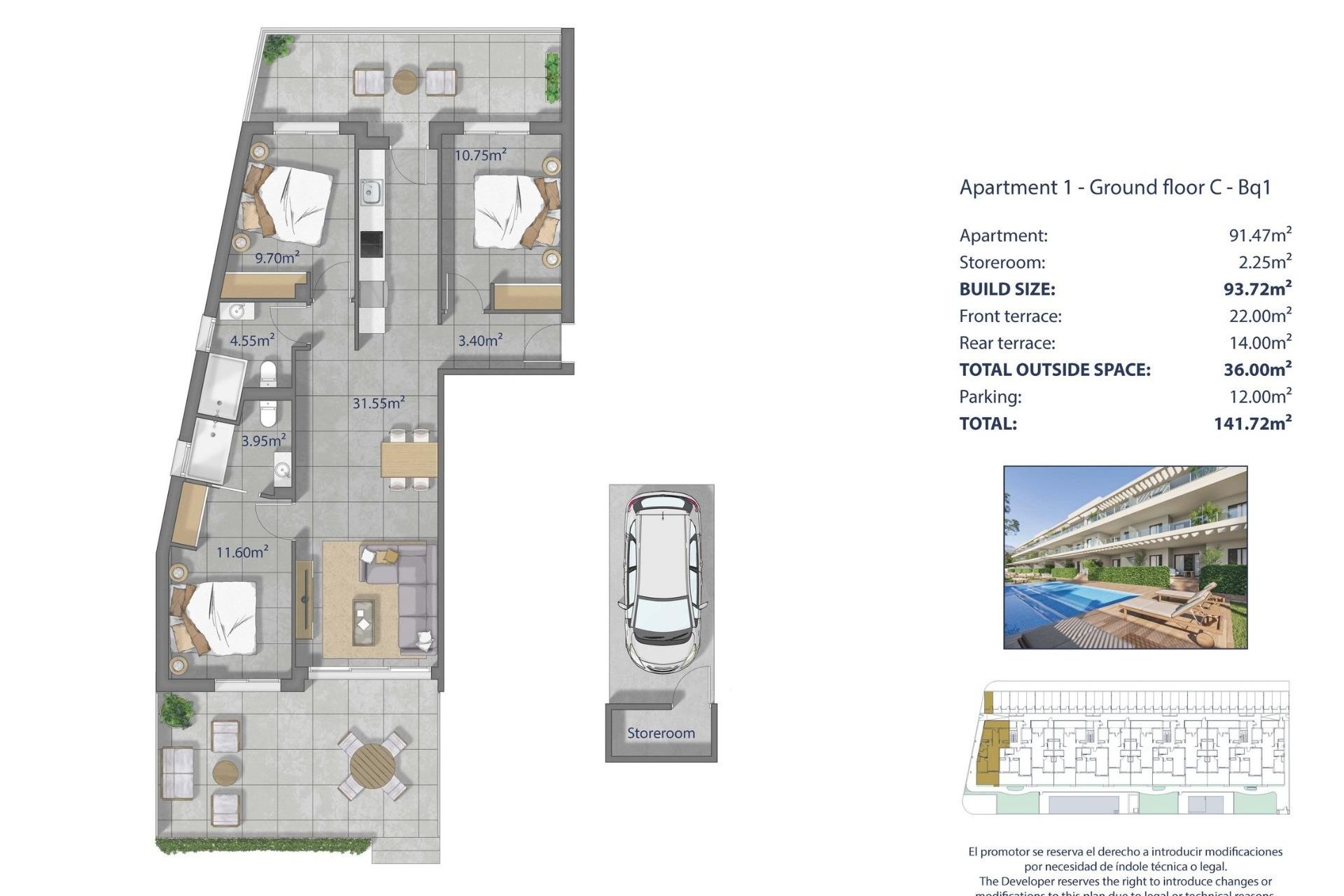 Nieuwbouw Woningen - Apartment - Los Alcazares - Los Narejos