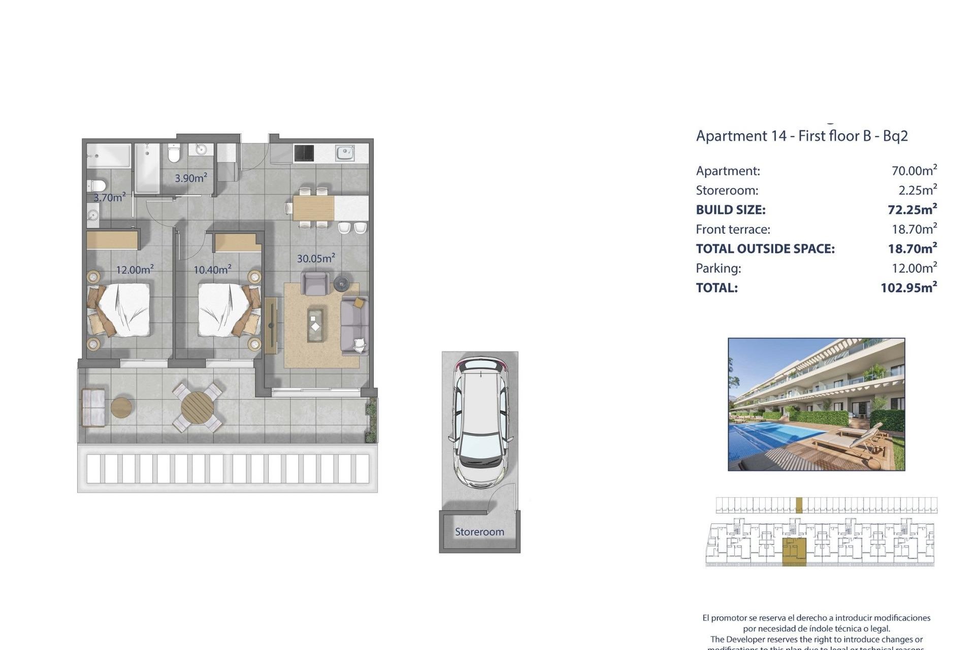 Nieuwbouw Woningen - Apartment - Los Alcazares - Los Narejos