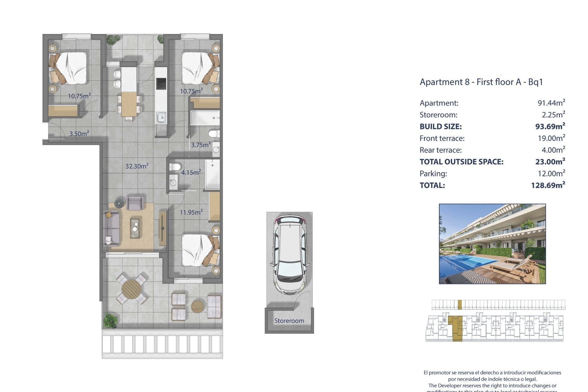 Nieuwbouw Woningen - Apartment - Los Alcazares - Los Narejos