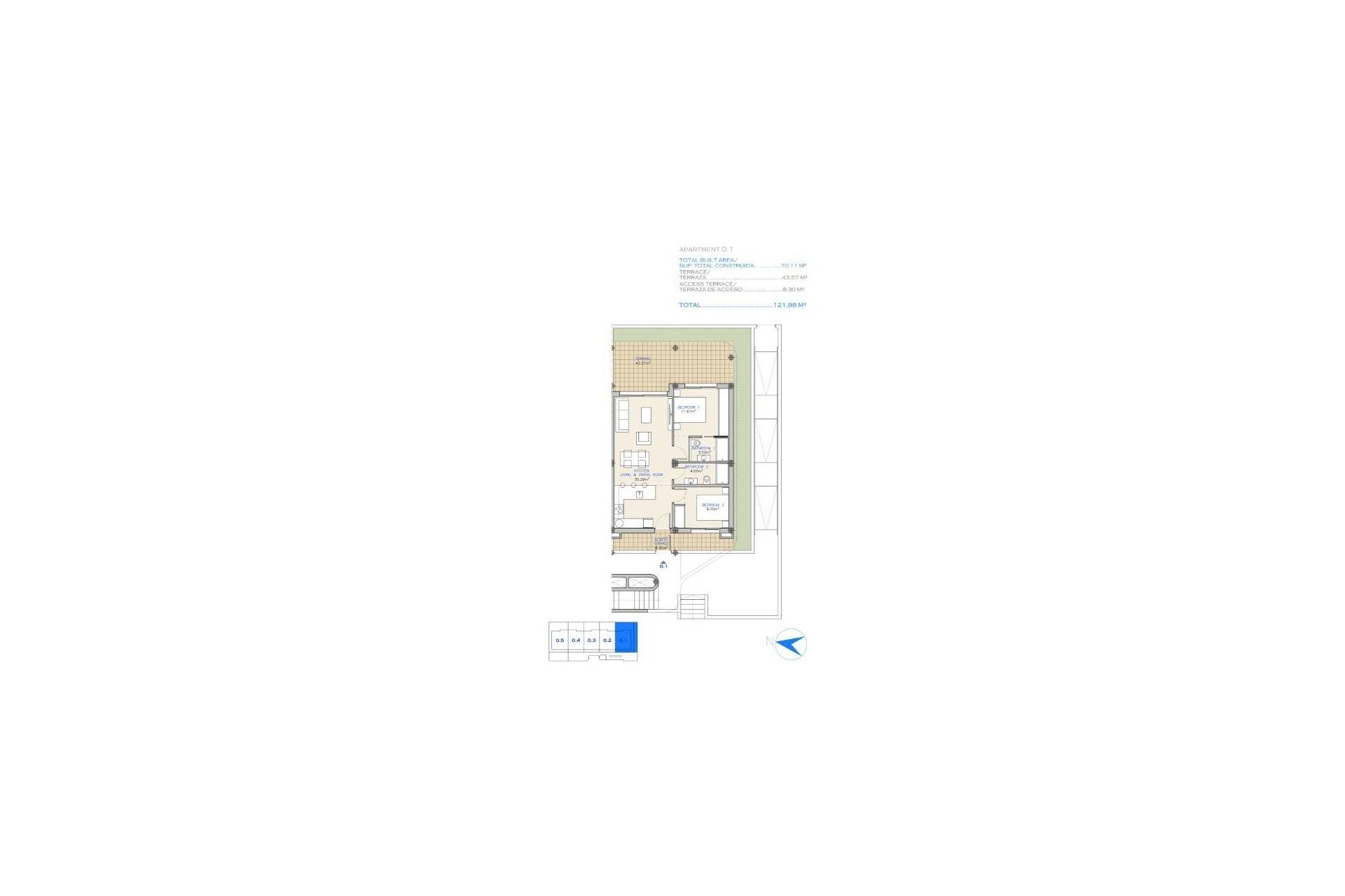 Nieuwbouw Woningen - Apartment - Los Alcazares - Serena Golf