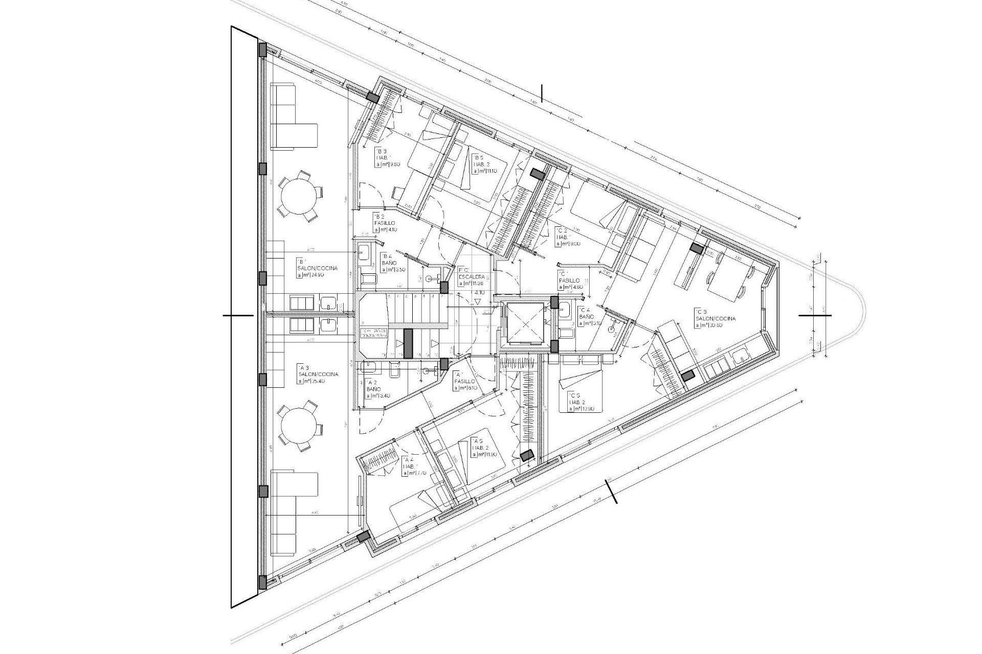 Nieuwbouw Woningen - Apartment - Mazarron - pueblo