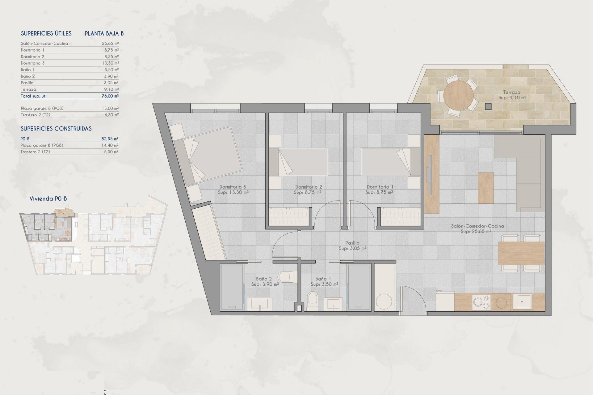 Nieuwbouw Woningen - Apartment - San Pedro del Pinatar - Lo Pagan