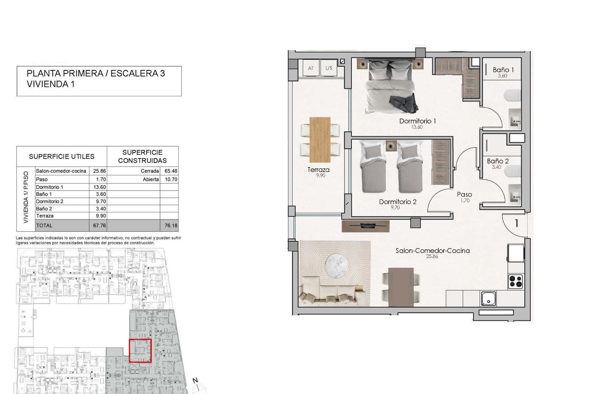 Nieuwbouw Woningen - Apartment - Santa Pola - Estacion de autobuses