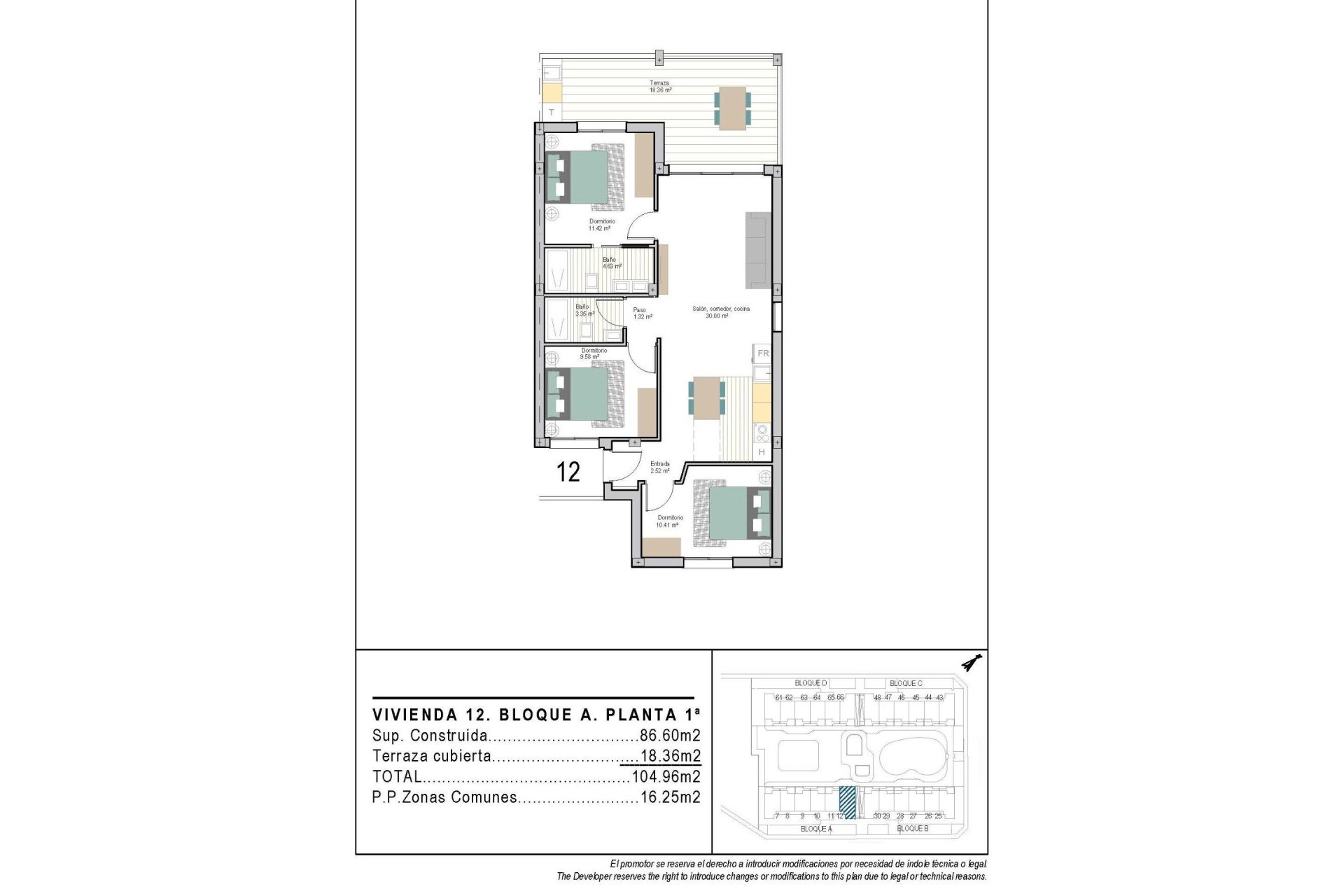 Nieuwbouw Woningen - Apartment - Torre Pacheco - San Cayetano