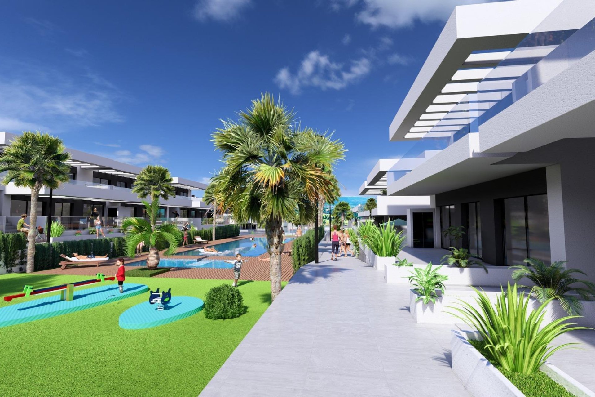 Nieuwbouw Woningen - Bungalow - Algorfa - La Finca Golf