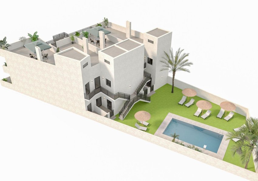 Nieuwbouw Woningen - Bungalow - Hondón de las Nieves - La Canalosa