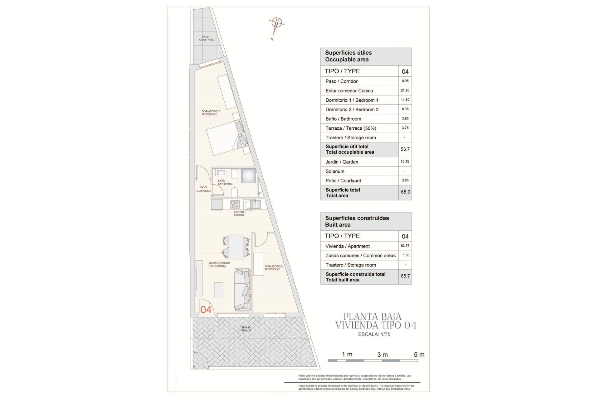 Nieuwbouw Woningen - Bungalow - Hondón de las Nieves - La Canalosa