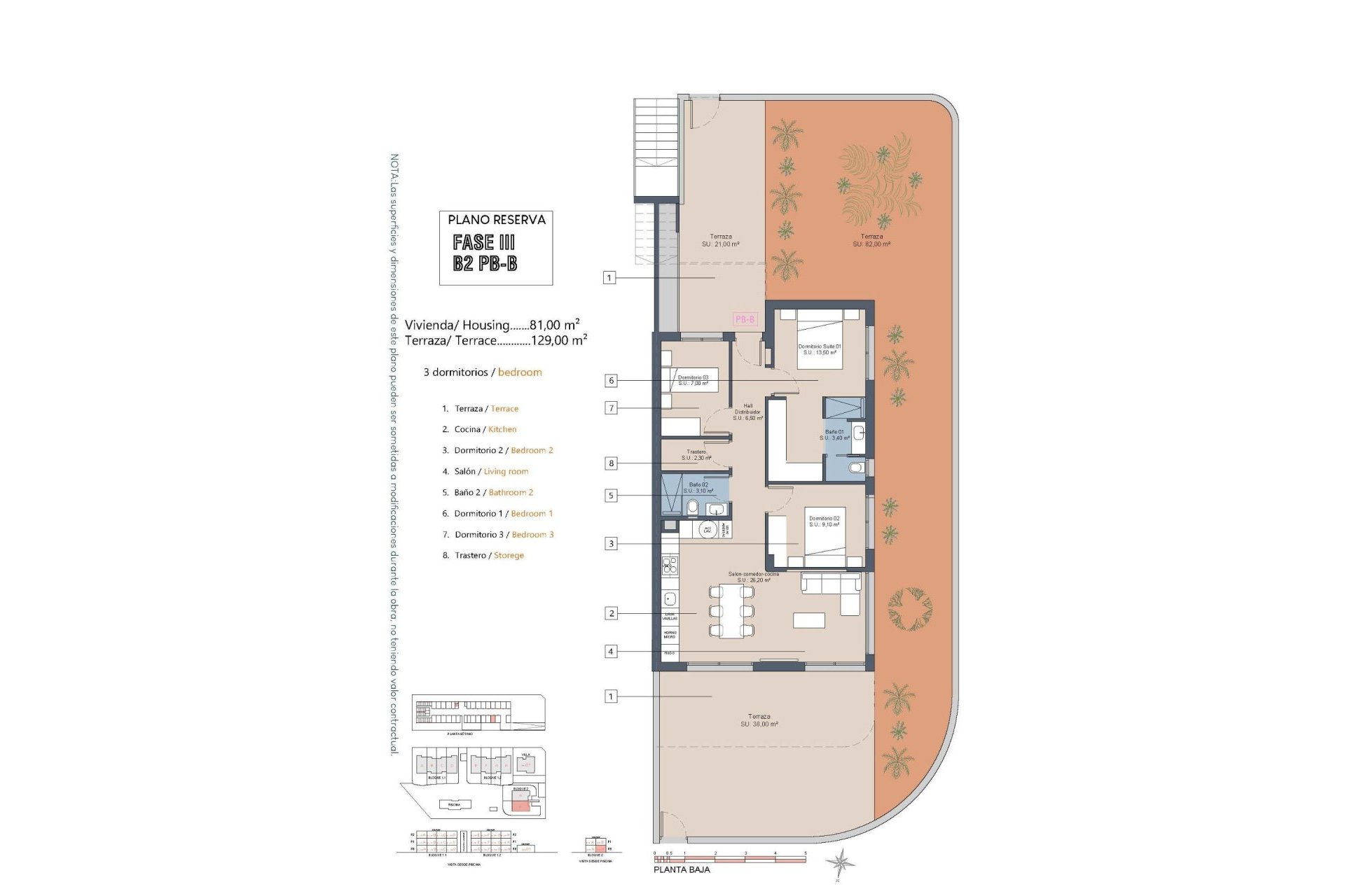 Nieuwbouw Woningen - Bungalow - Los Alcazares - La Serena Golf