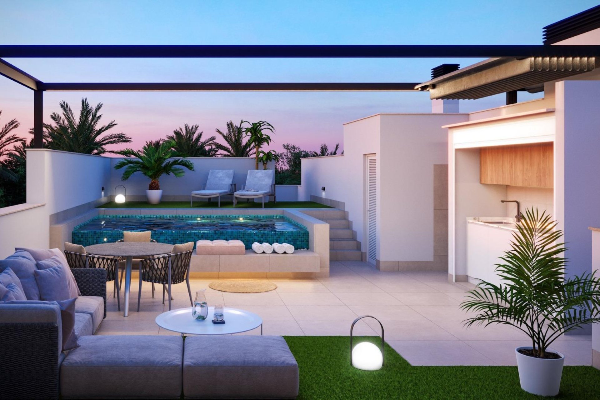 Nieuwbouw Woningen - Bungalow - Pilar de la Horadada - parques de Andromeda