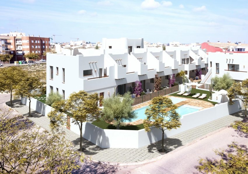 Nieuwbouw Woningen - Bungalow - Pilar de la Horadada - pueblo