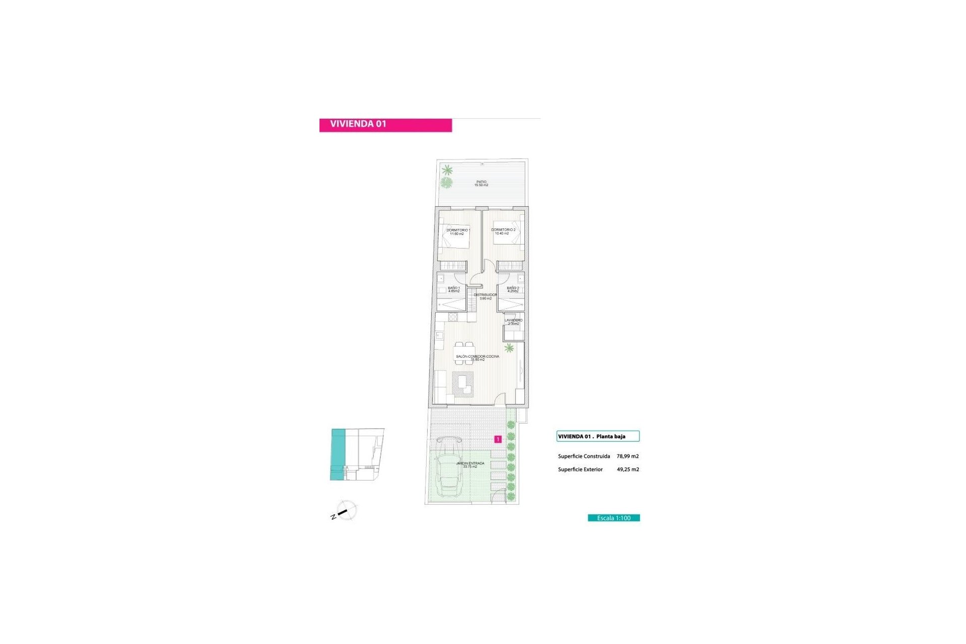 Nieuwbouw Woningen - Bungalow - San Pedro del Pinatar - Lo Pagan