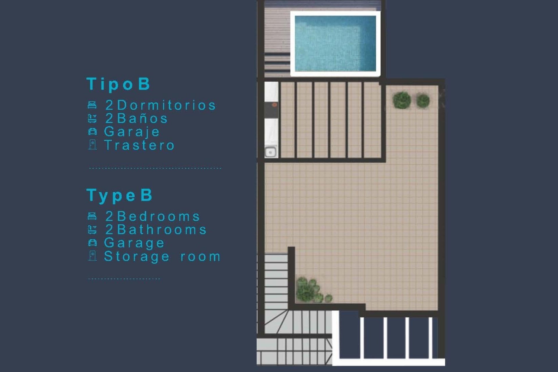 Nieuwbouw Woningen - Bungalow - San Pedro del Pinatar - Los Pinos