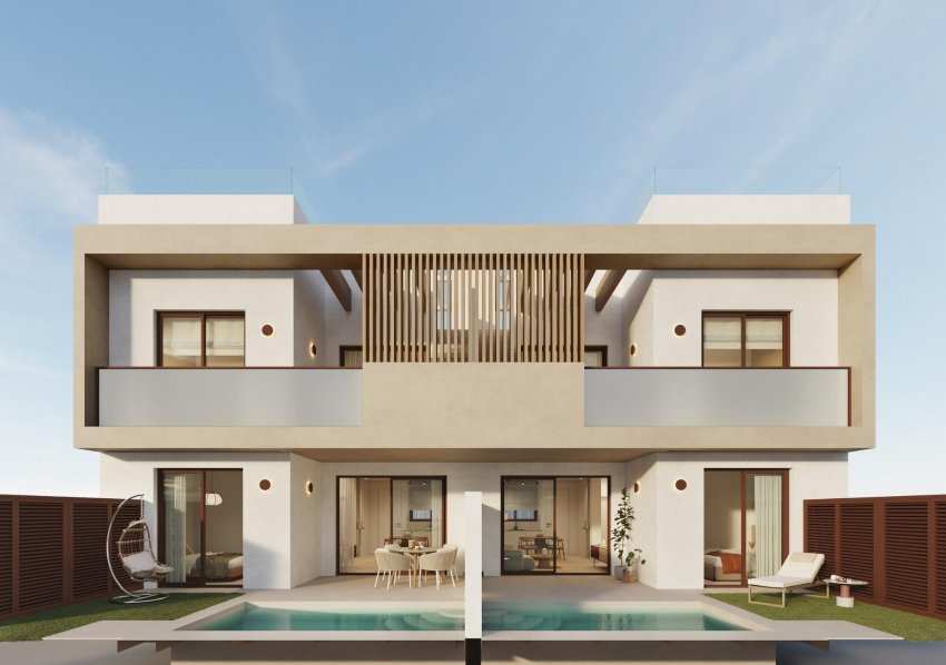 Nieuwbouw Woningen - Bungalow - San Pedro del Pinatar - Molino de Chirrete
