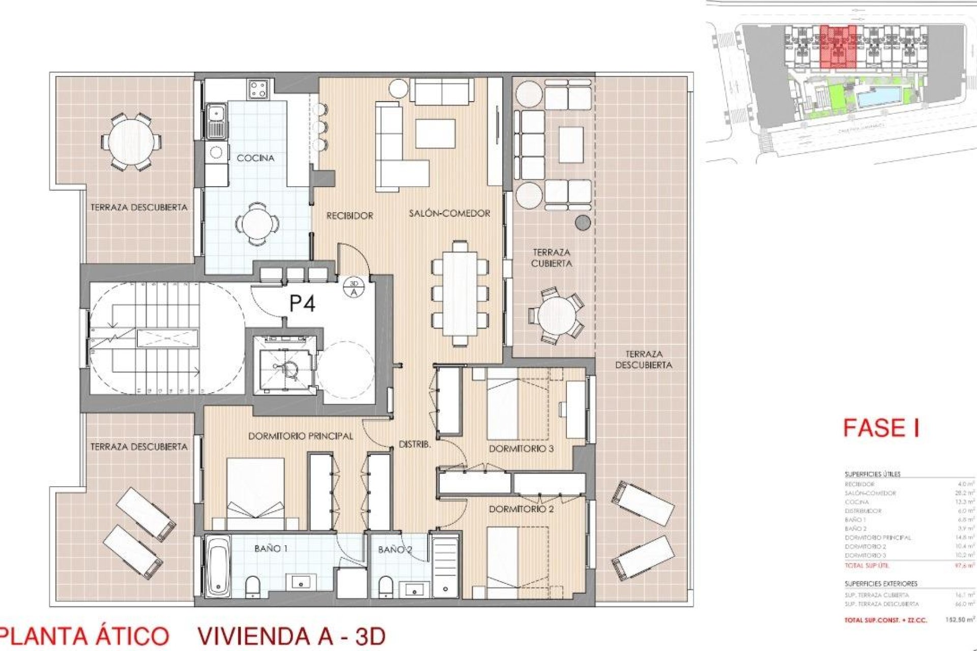 Nieuwbouw Woningen - Penthouse - Aguilas - Playa de Levante
