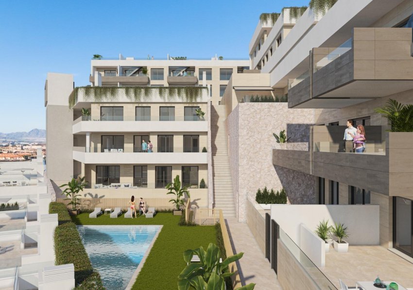 Nieuwbouw Woningen - Penthouse - Aguilas - Playa del Hornillo