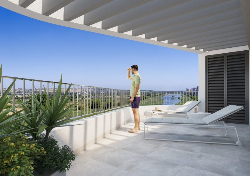 Nieuwbouw Woningen - Penthouse - Guardamar del Segura - Avenida del Puerto