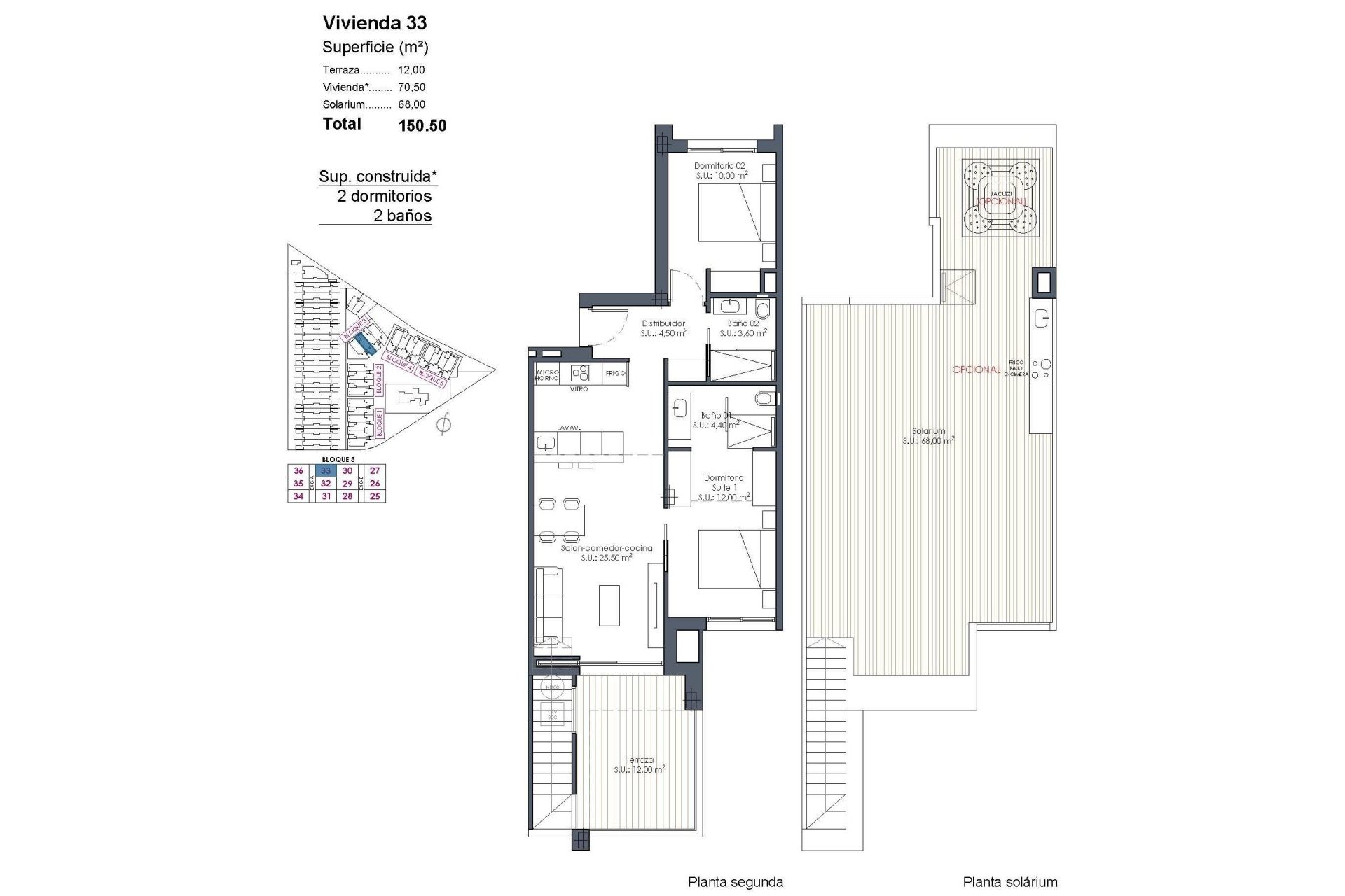 Nieuwbouw Woningen - Penthouse - Los Alcazares - Serena Golf
