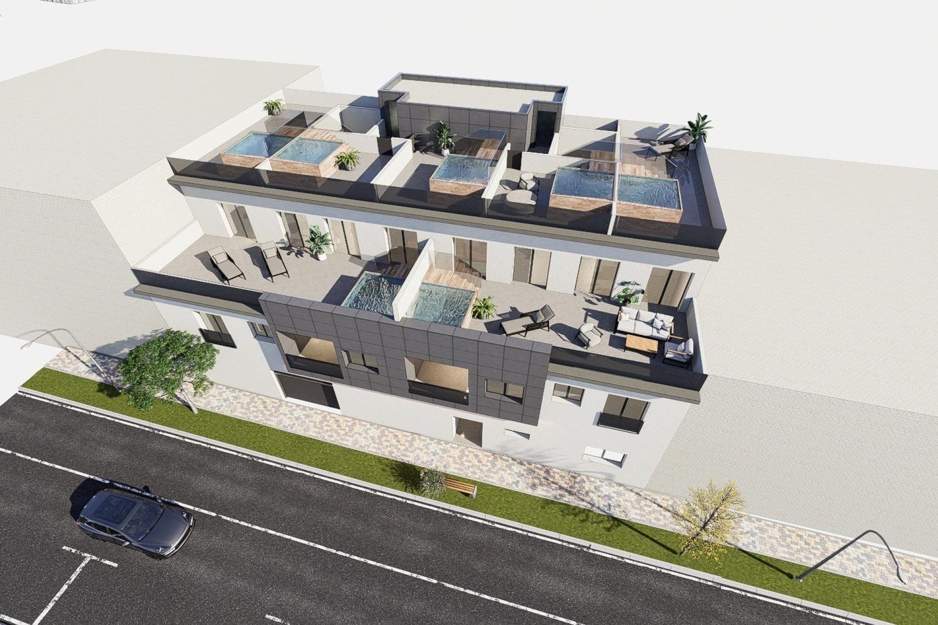 Nieuwbouw Woningen - Penthouse - Pilar de la Horadada - pueblo