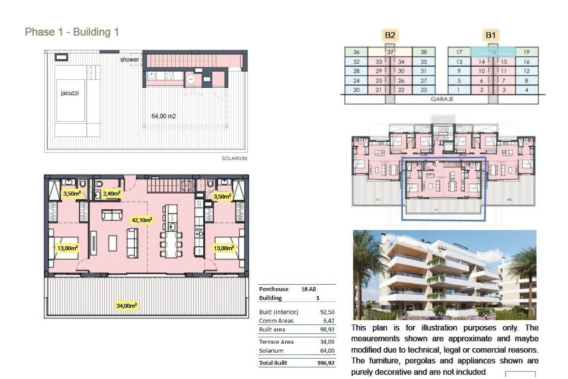 Nieuwbouw Woningen - Penthouse - Torre Pacheco - Santa Rosalia Lake and Life Resort