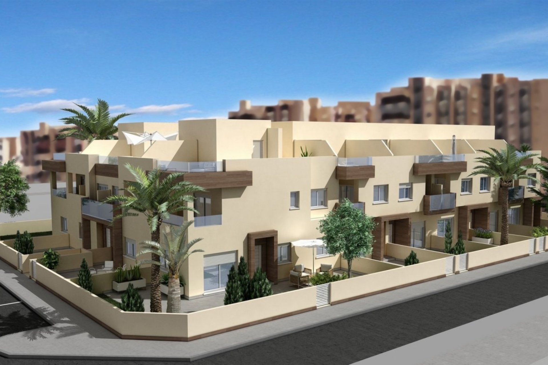 Nieuwbouw Woningen - Town House - La Manga del Mar Menor - La Manga