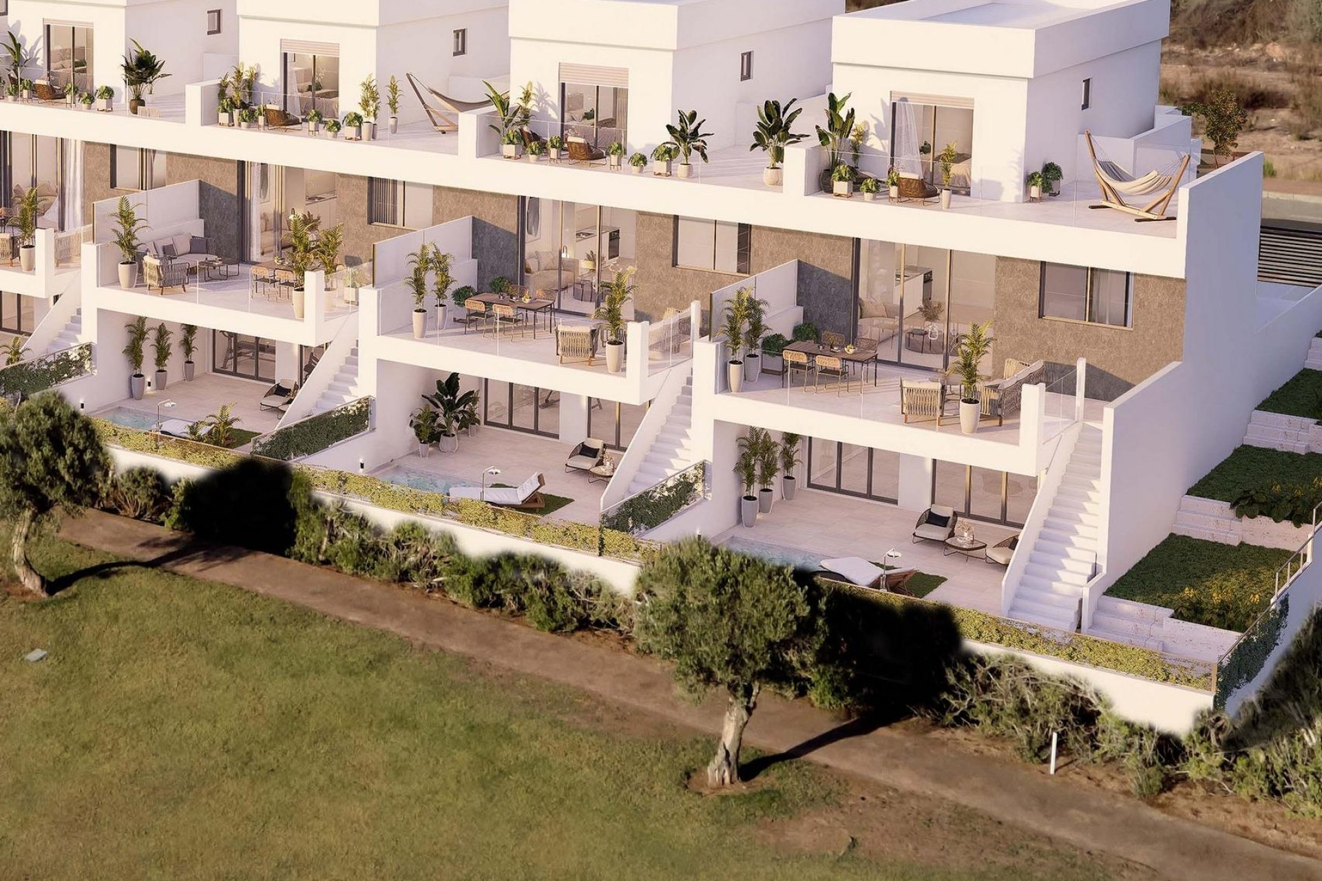 Nieuwbouw Woningen - Town House - Los Alcazares - Serena Golf