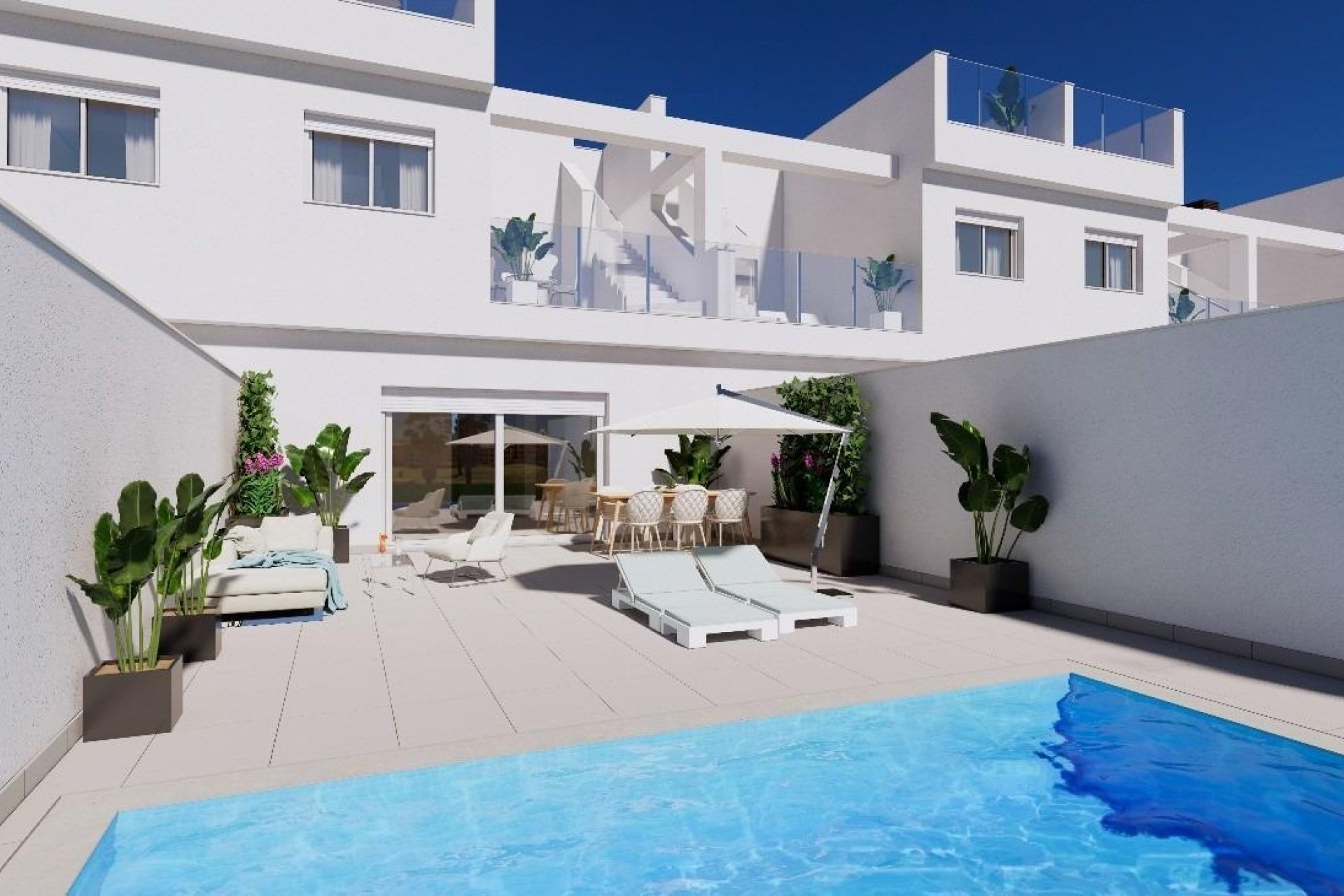 Nieuwbouw Woningen - Town House - Los Alcazares - Serena Golf