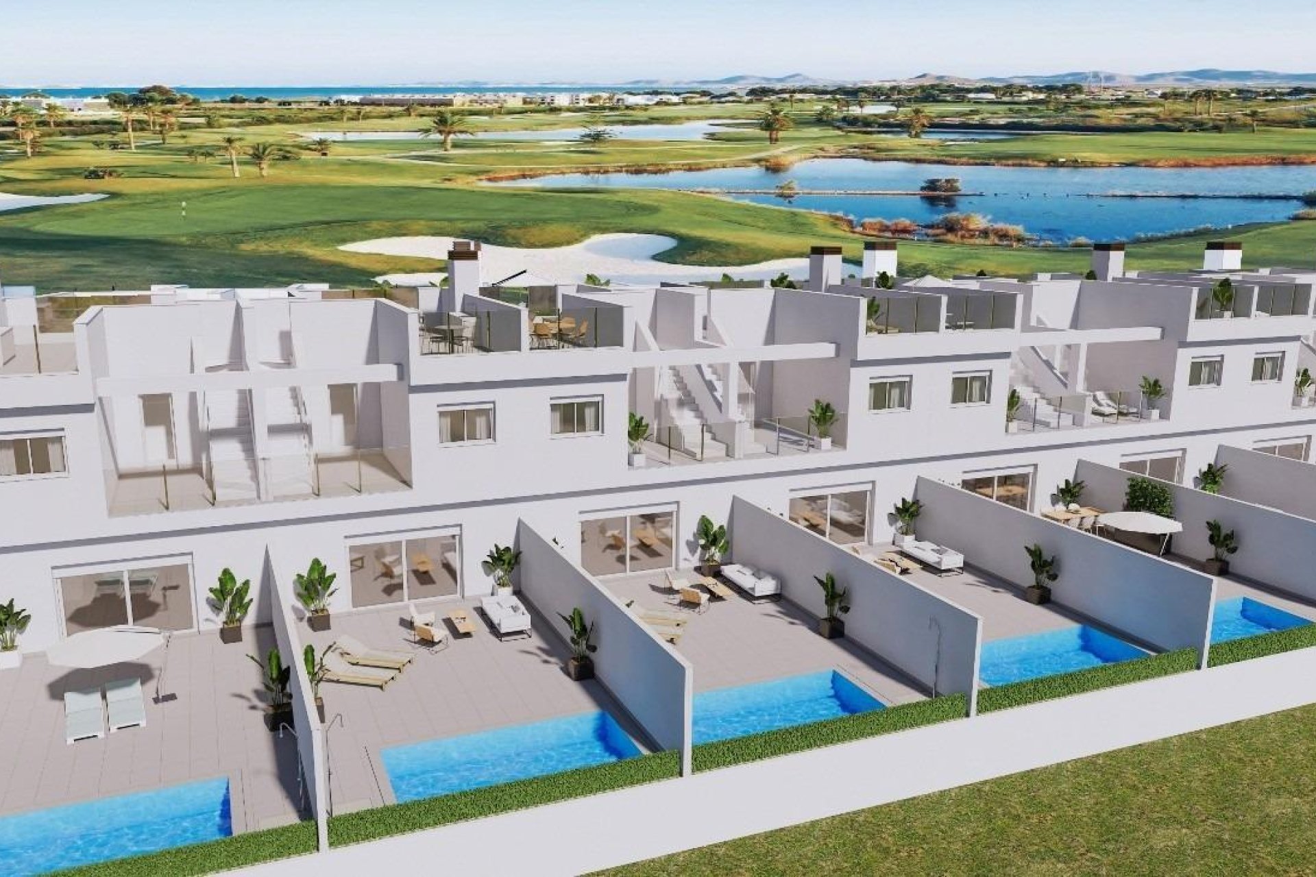 Nieuwbouw Woningen - Town House - Los Alcazares - Serena Golf