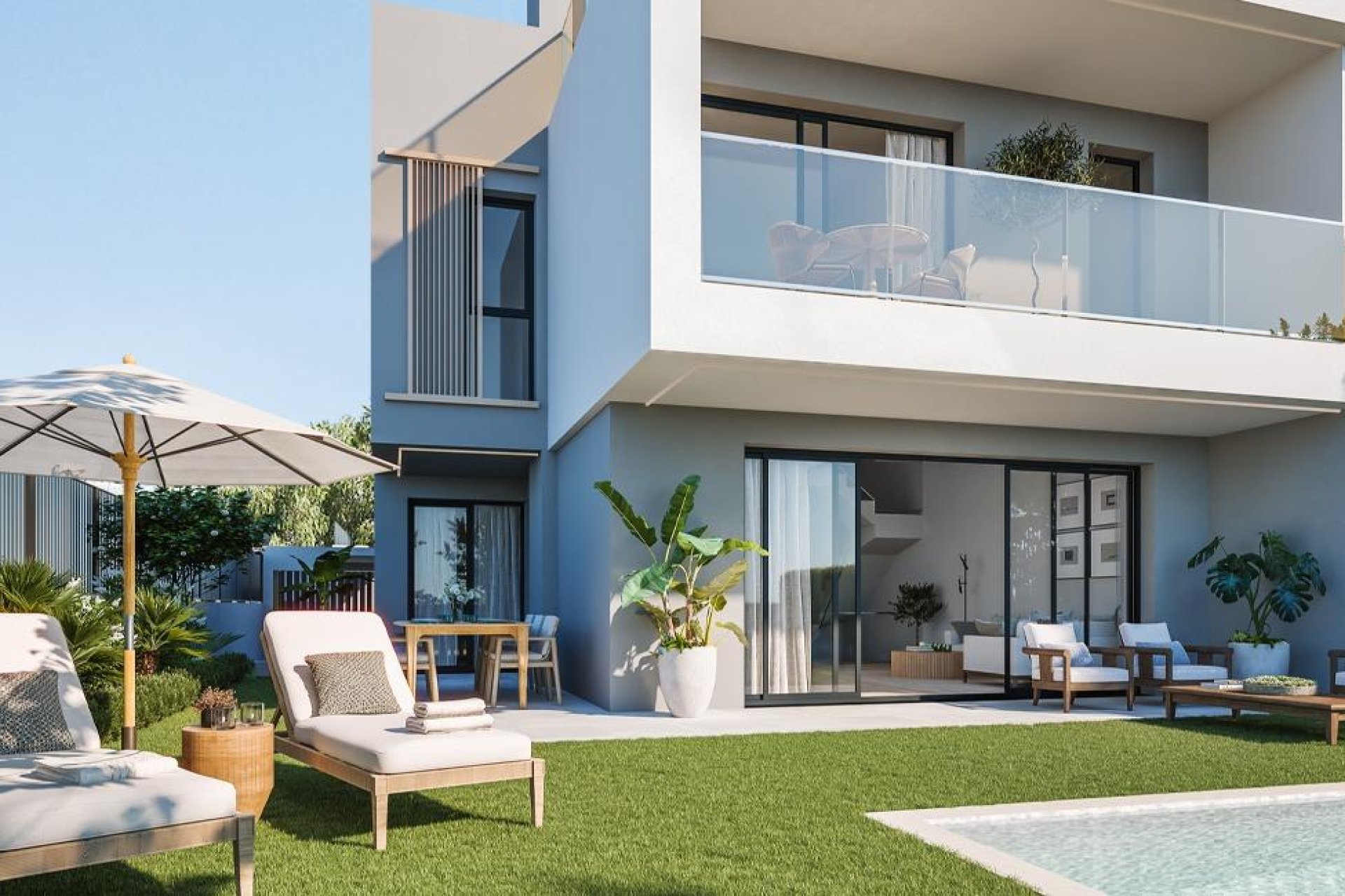 Nieuwbouw Woningen - Town House - San Juan Alicante - Cabo de las Huertas