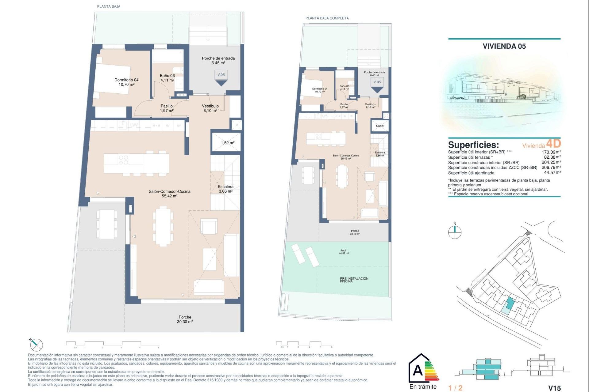 Nieuwbouw Woningen - Town House - San Juan Alicante - Cabo de las Huertas