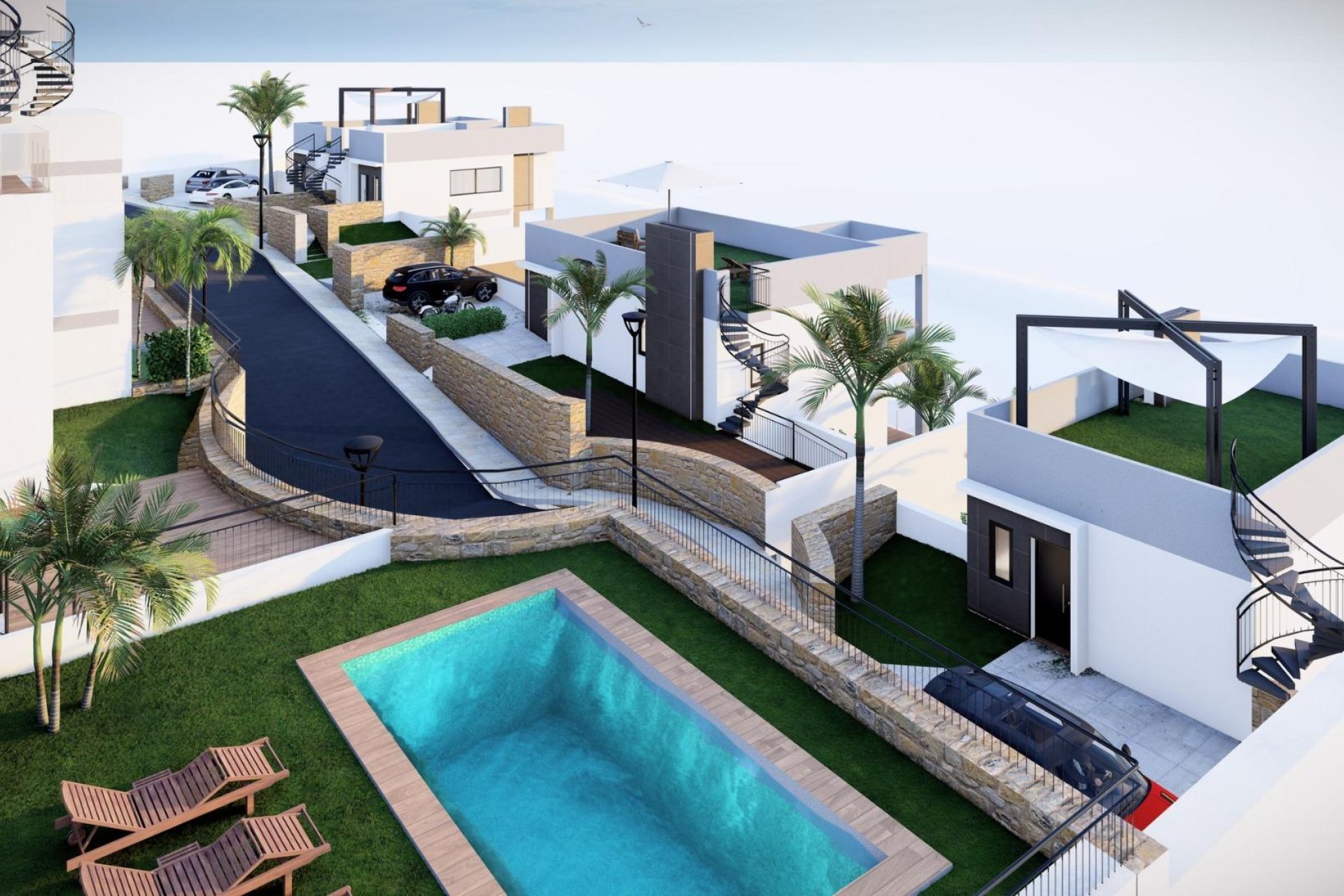 Nieuwbouw Woningen - Villa - Algorfa - La Finca Golf