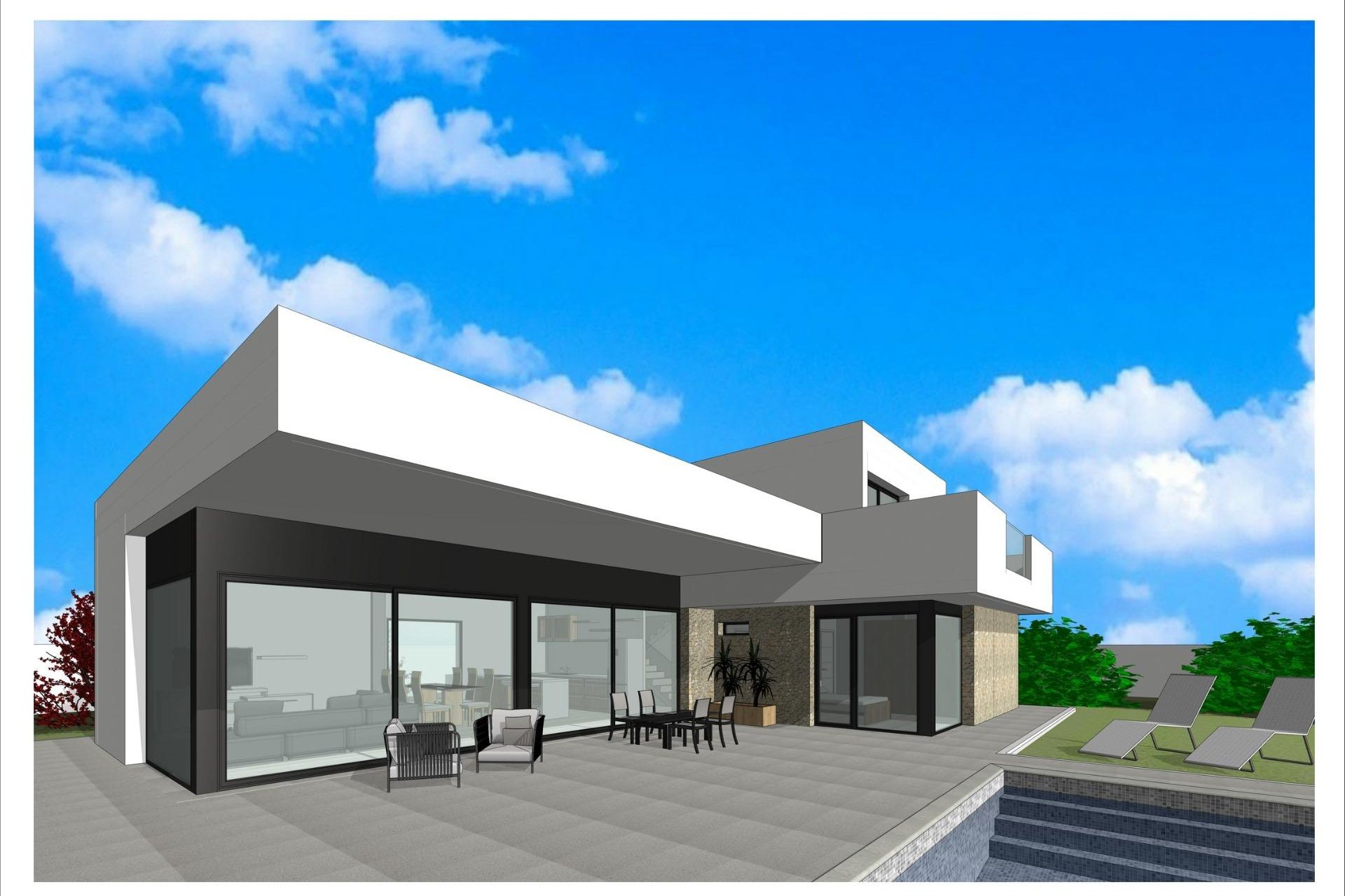Nieuwbouw Woningen - Villa - Aspe - Poligono 19